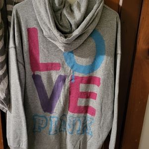 Vintage vs pink hoodie medium NWOT.